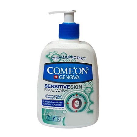 ژل شستشوی صورت کامان مخصوص پوست حساس